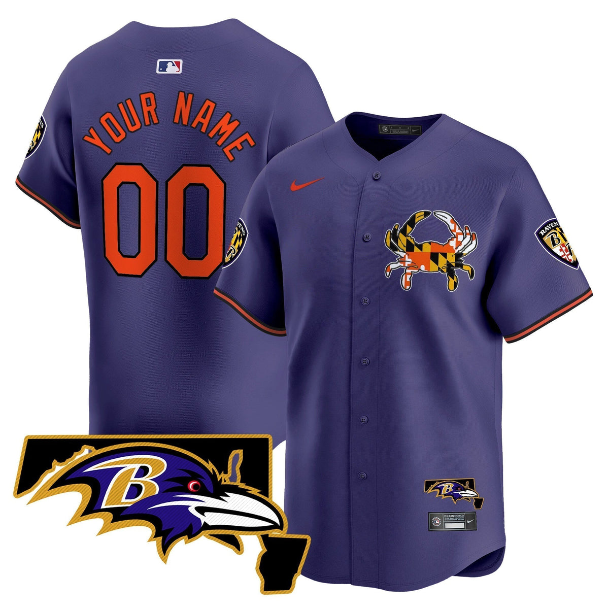 BAL 2024 Vapor Premier Baseball Custom Jersey - Stitched