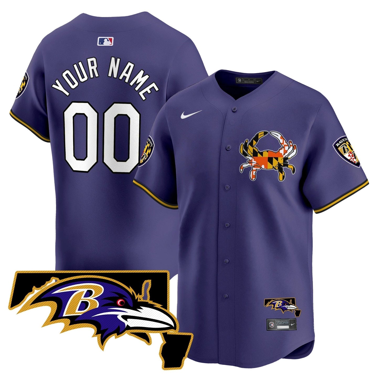 BAL 2024 Vapor Premier Baseball Custom Jersey V2 - Stitched