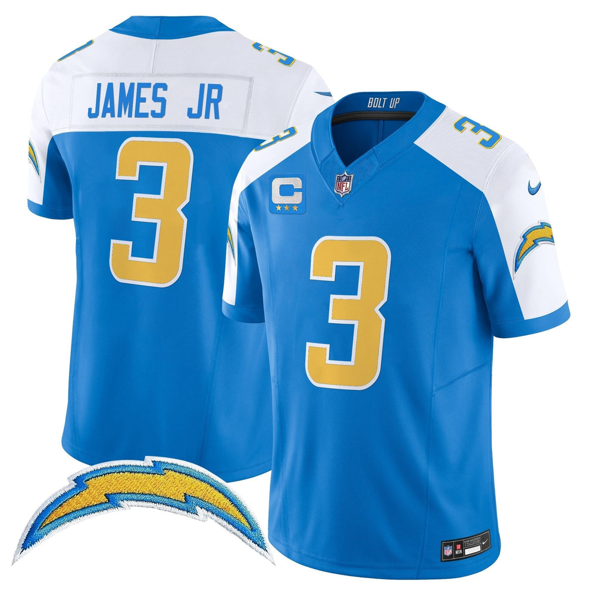 Men's Los Angeles Chargers 2024 Vapor Limited Jersey - All Stitched