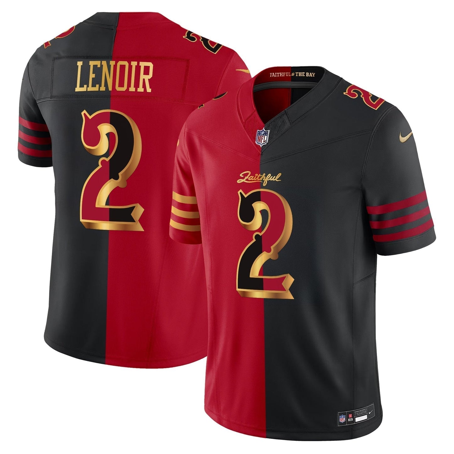SF 2025 “Rivalries” Vapor Limited Jersey - Stitched