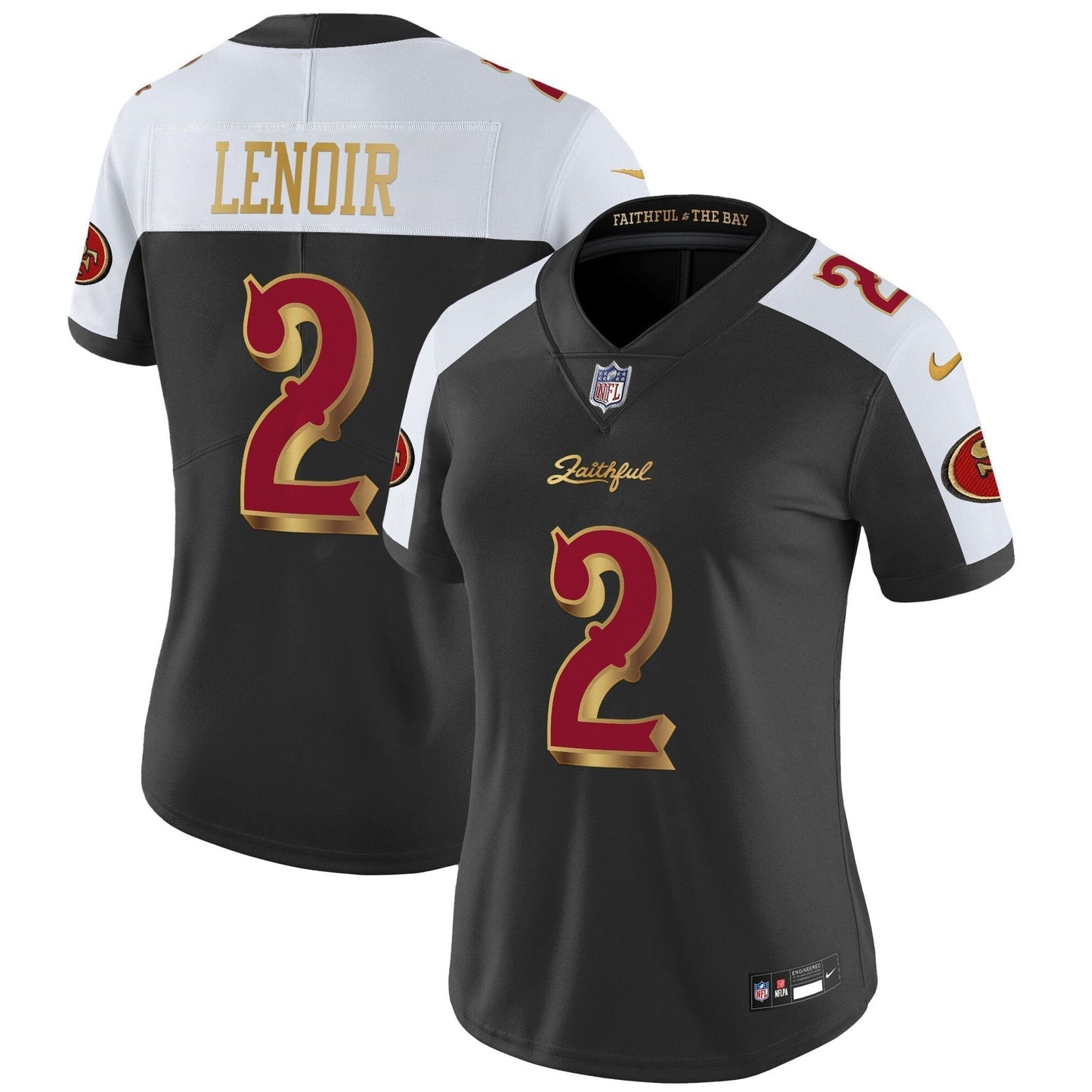 Women's SF 2025 “Rivalries” Vapor Limited Jersey - Stitched
