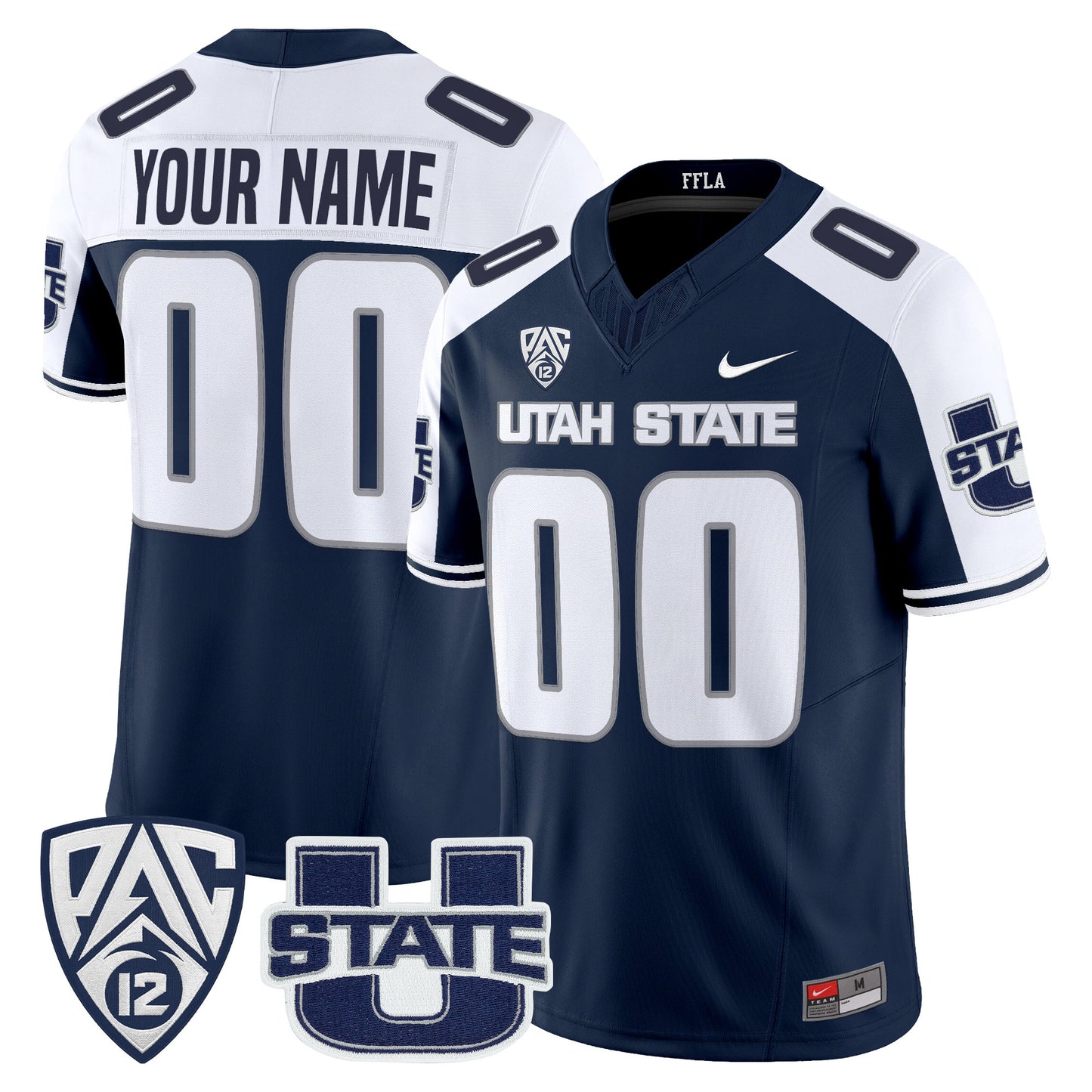 Utah State Aggies 2026 Vapor Limited Custom Jersey - Stitched