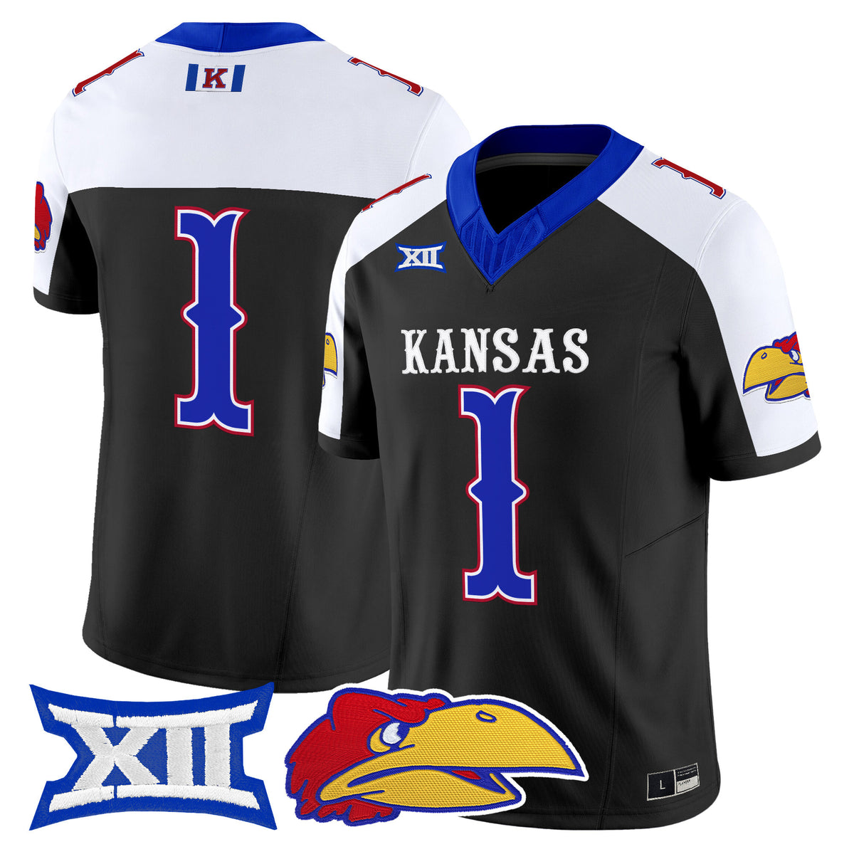 Kansas Jayhawks 2026 Vapor Limited Jersey - Stitched