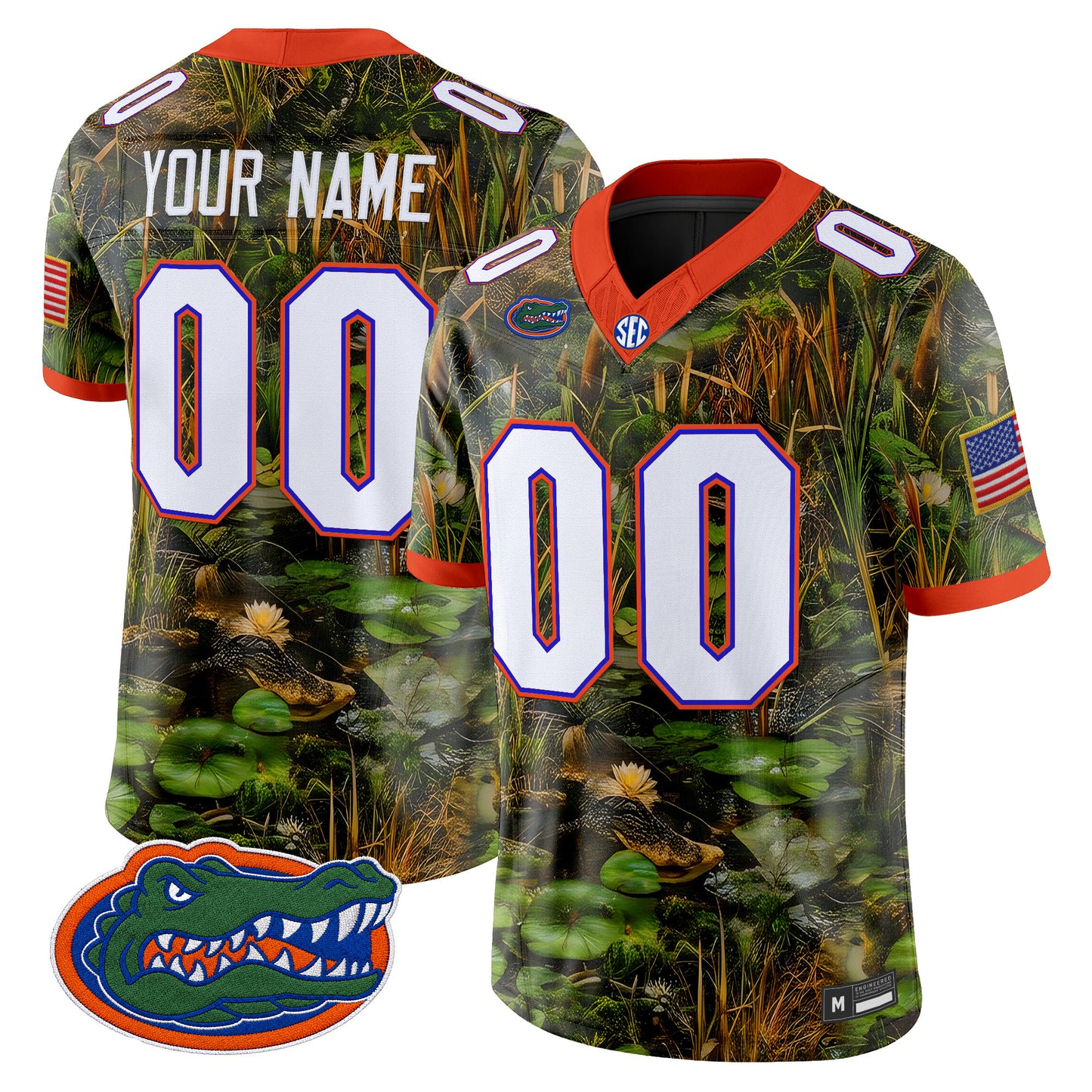 Florida Gators Camouflage Edition 2026 Vapor Limited Custom Jersey - Stitched