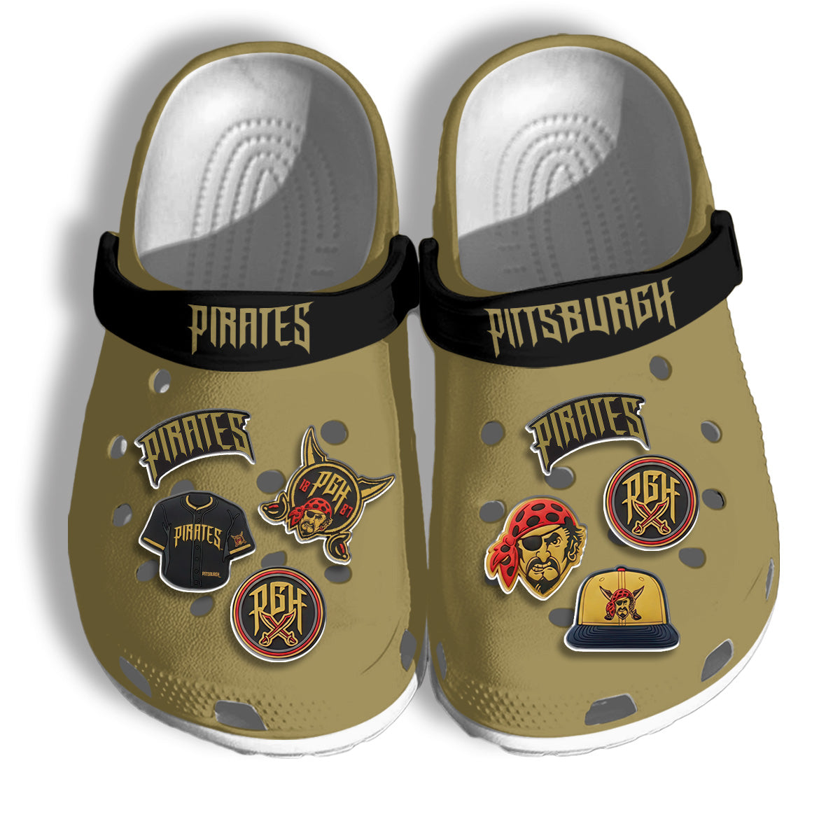 Pitts 2026 City Connect Yellow Clogs - Charms Gift Set