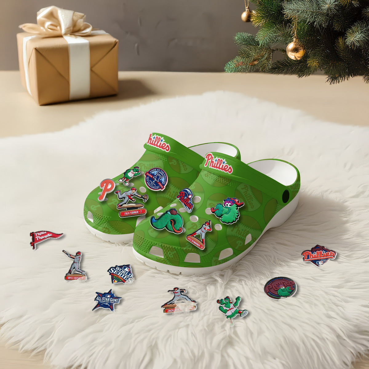 PHI 2026 Green clogs - Charms Gift Set