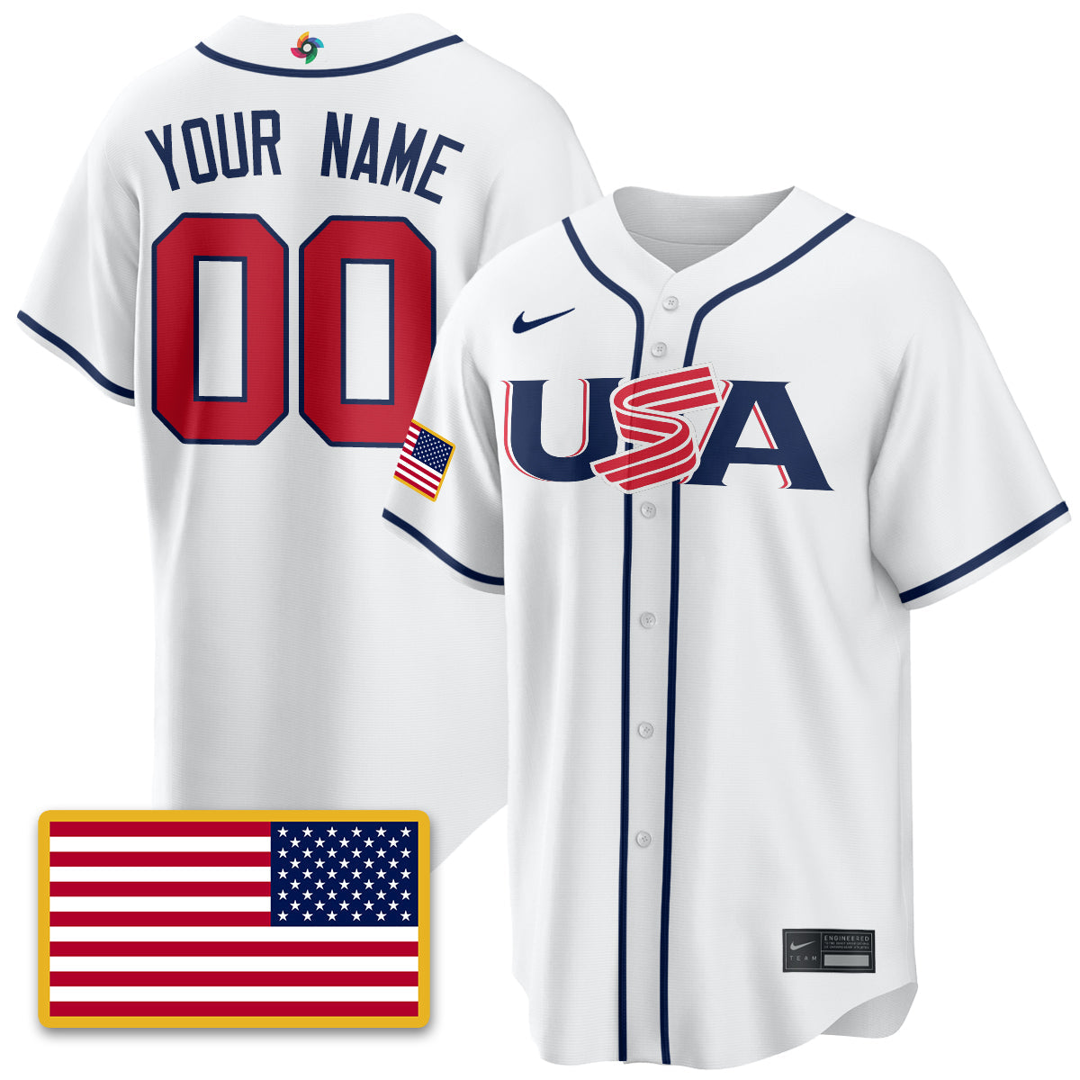 USA Baseball 2026 World Baseball Classic Limited Jersey - All Stitched