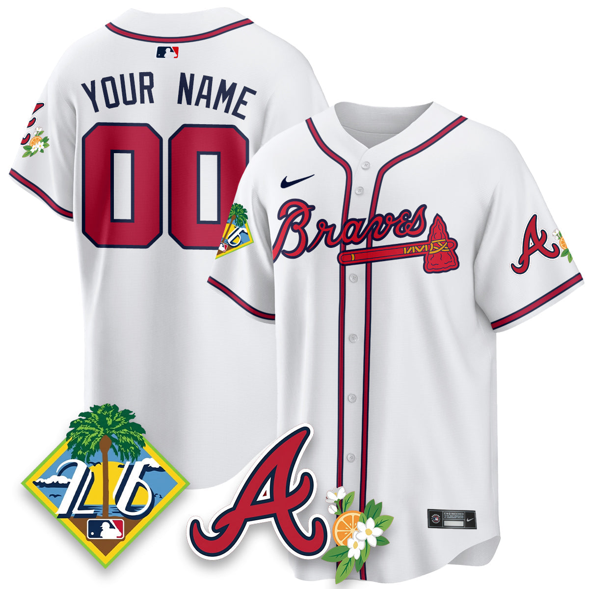 ATL 2026 Spring Training Vapor Limited Custom Jersey - Stitched