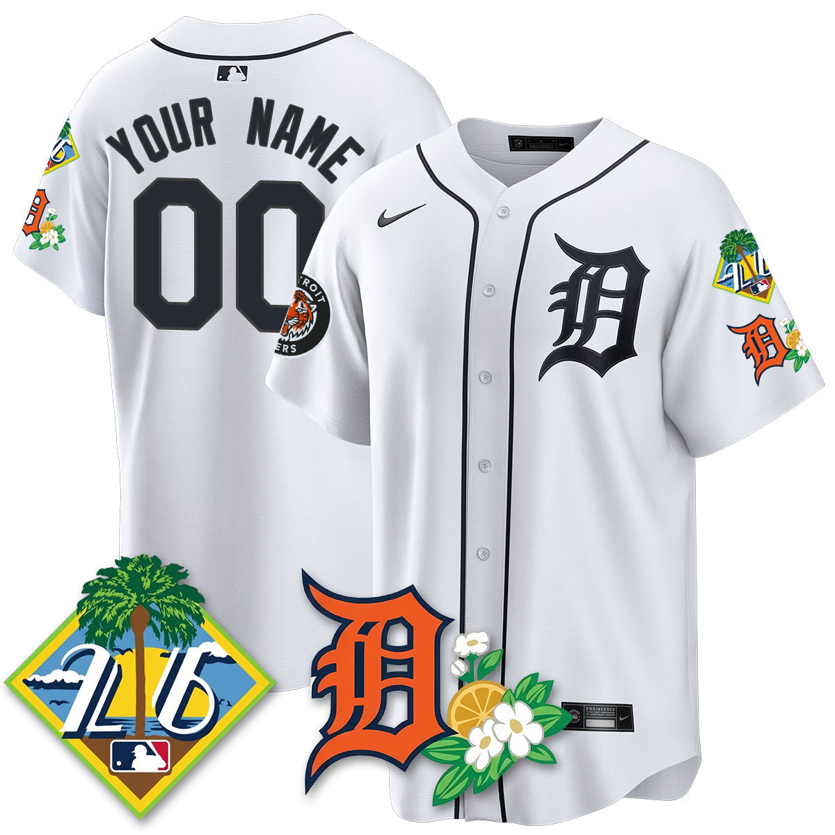 DET 2026 Spring Training Vapor Limited Jersey - All Stitched