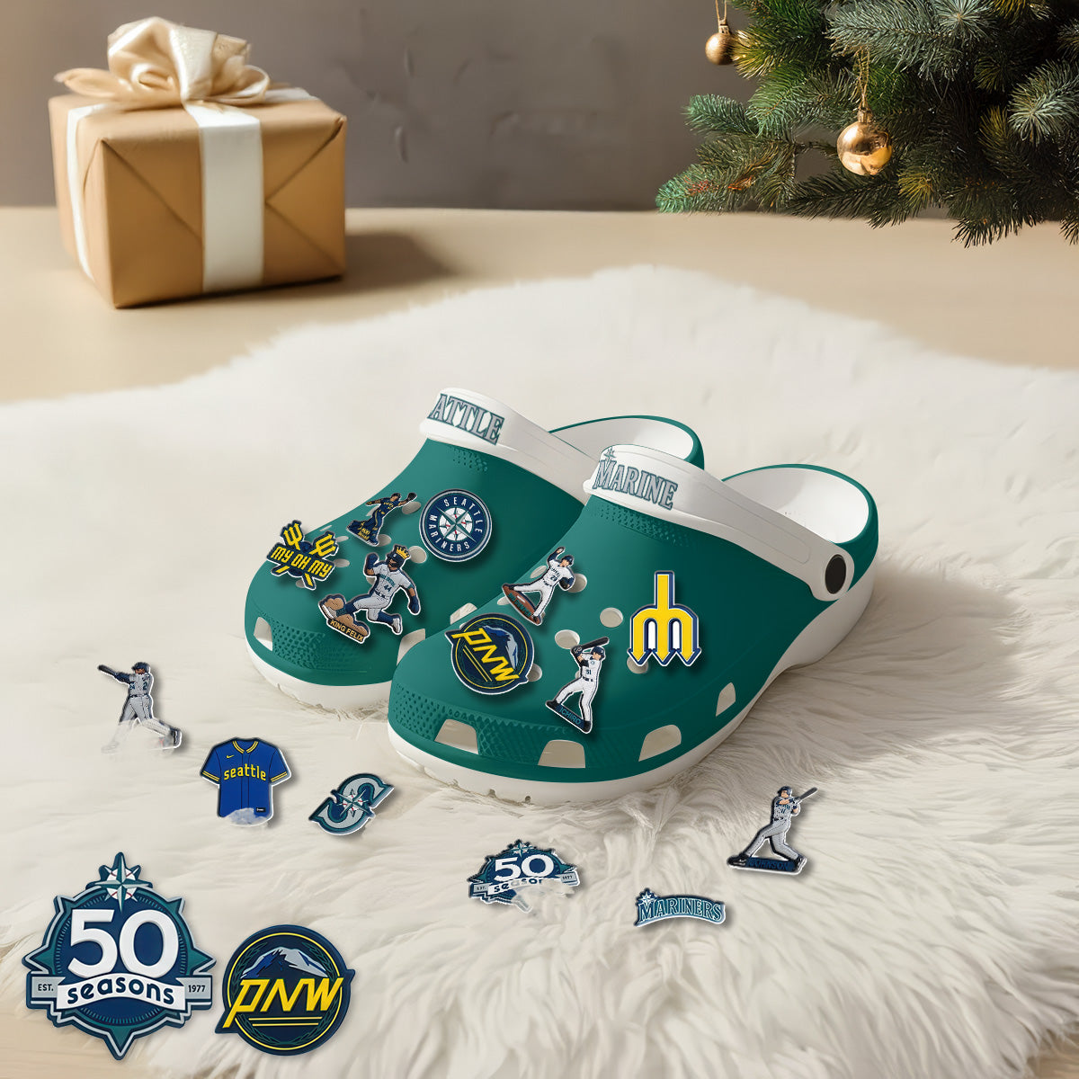 SM 2026 Teal clogs - Charms Gift Set