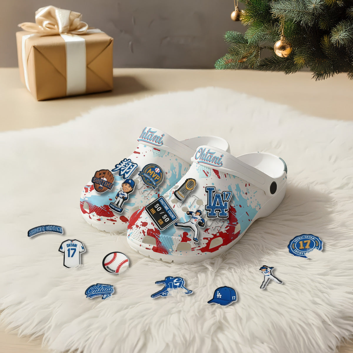 LAD 2026 Shotime White clogs - Charms Gift Set