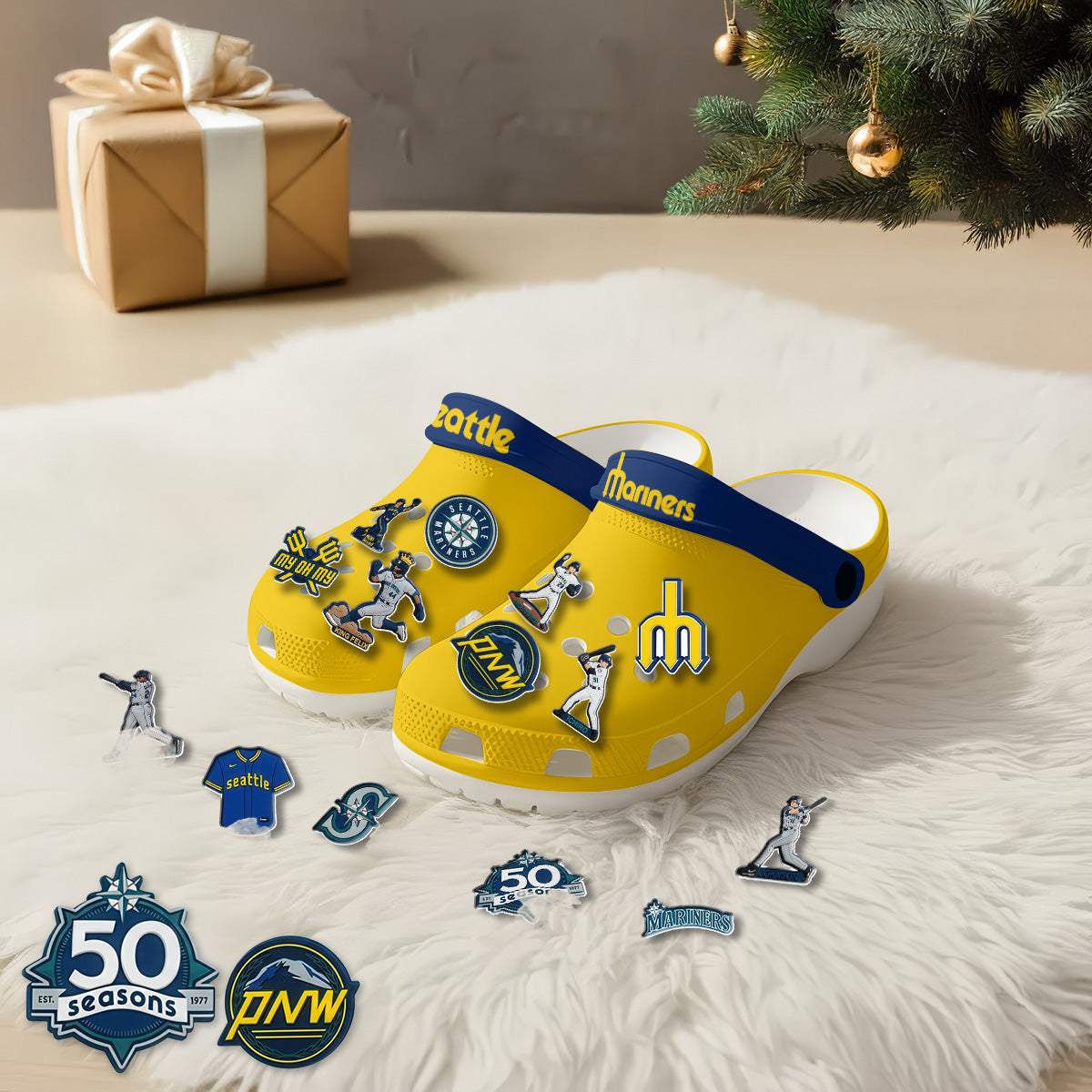 SM 2026 Yellow clogs - Charms Gift Set