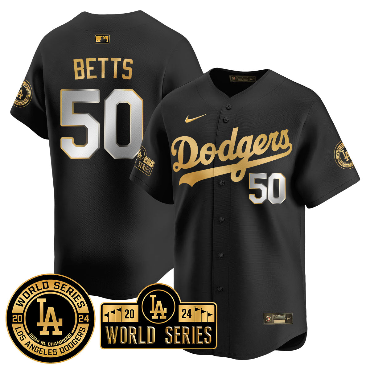 LAD World Series 2024 Jersey - Stitched