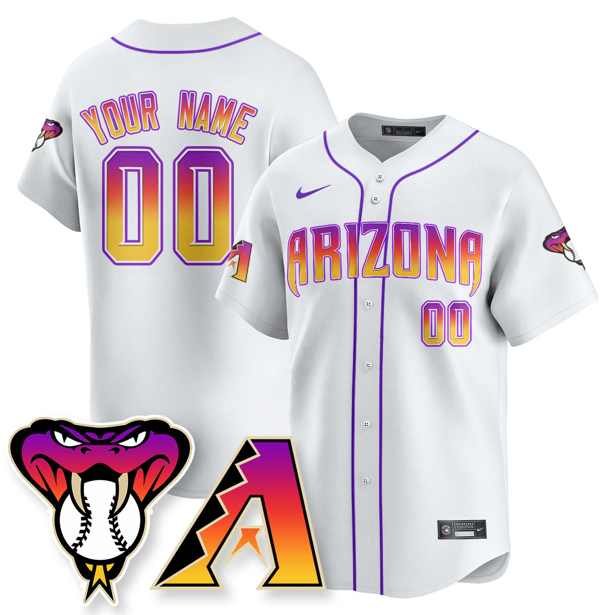 ARI 2025 City Connect Concept Custom Jersey - Stitched