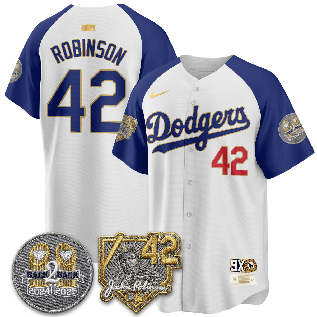 LAD - 2026 Jackie Robinson Day Vapor Limited Jersey - Stitched