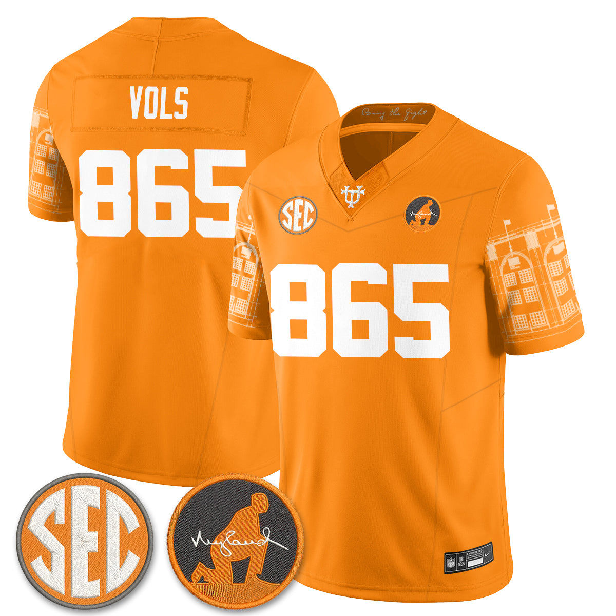 TENN Built from Legacy Jersey - Stitched