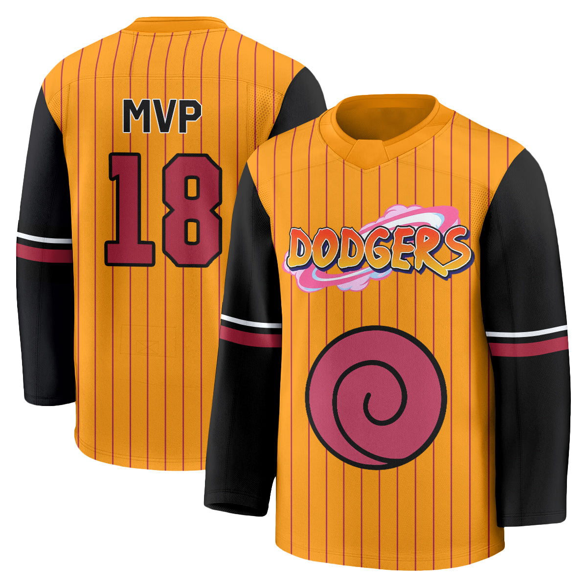 LAD Naruto Edition Vapor Hockey Jersey - Stitched