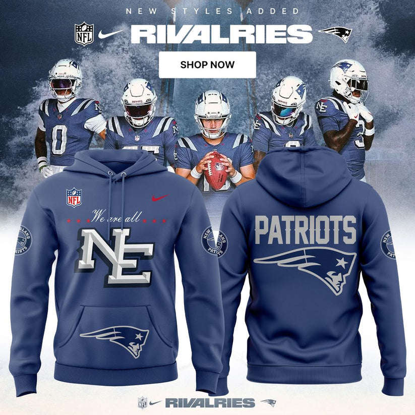 NEP Blue Rivalries Pullover Hoodie N6 - Stitched