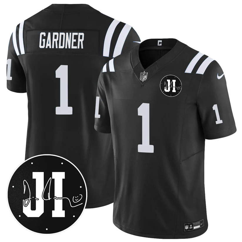 IND Limited 2025 Jersey - Memorial Patch for Jim Irsay - All Stitched