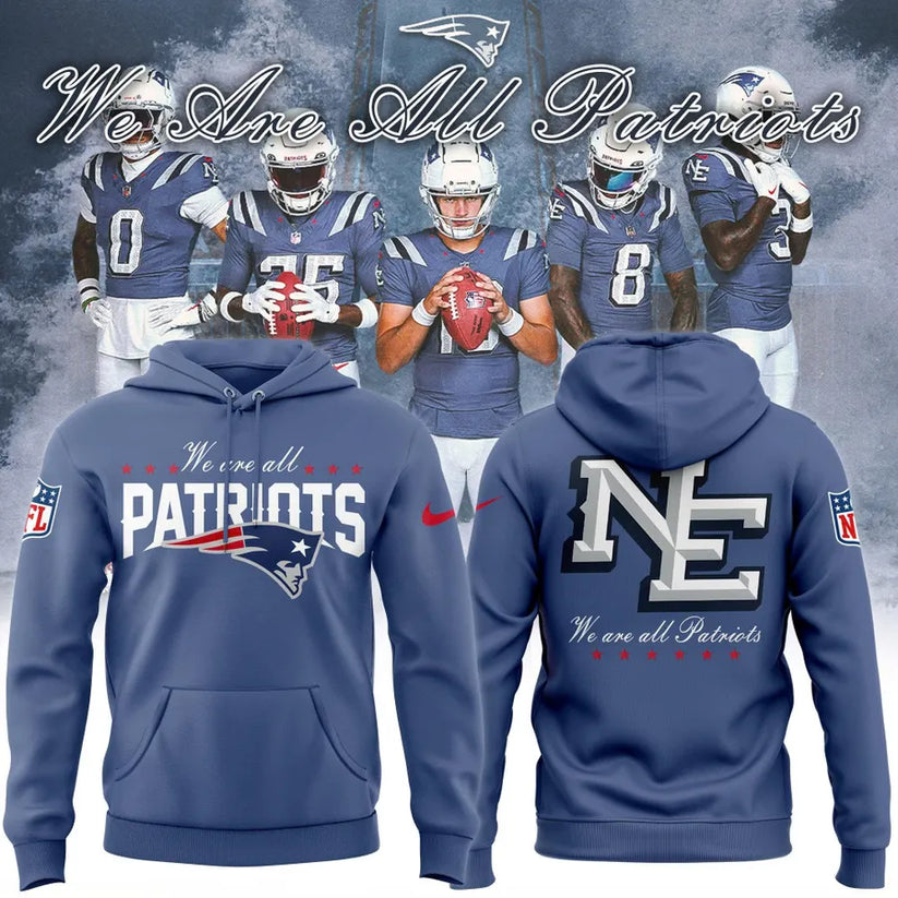 NEP Blue Rivalries Pullover Hoodie - Printed