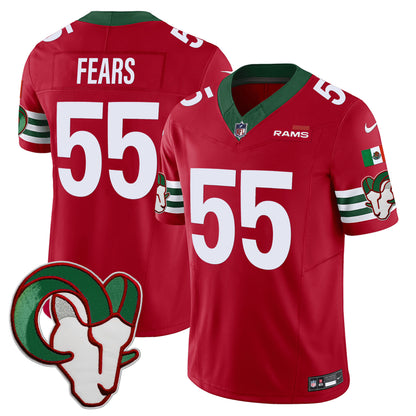 Los Angeles Rams Mexico Vapor Limited Jersey - All Stitched