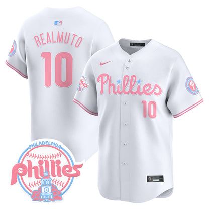 Unisex Phillies Bubblegum Pink Vapor Premier Limited Jersey V2 - All Stitched