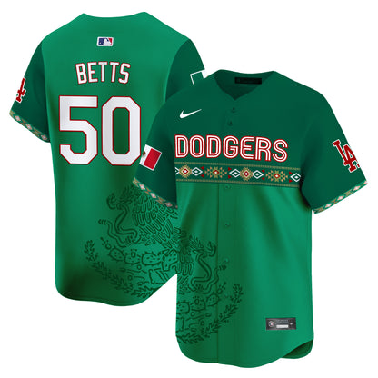 Los Angeles Dodgers Mexico Vapor Premier Limited Jersey V3 - Printed