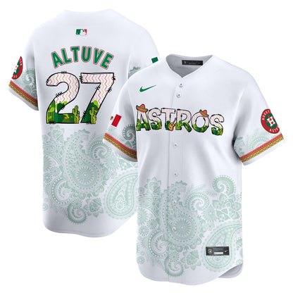 Houston Astros Paisley Mexico Vapor Premier Limited Jersey V4 - Printed