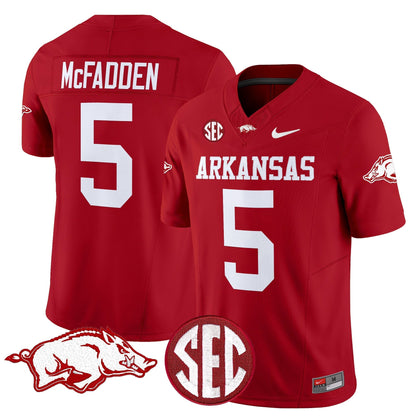 Men's Arkansas Razorbacks Vapor Limited Jersey - All Stitched