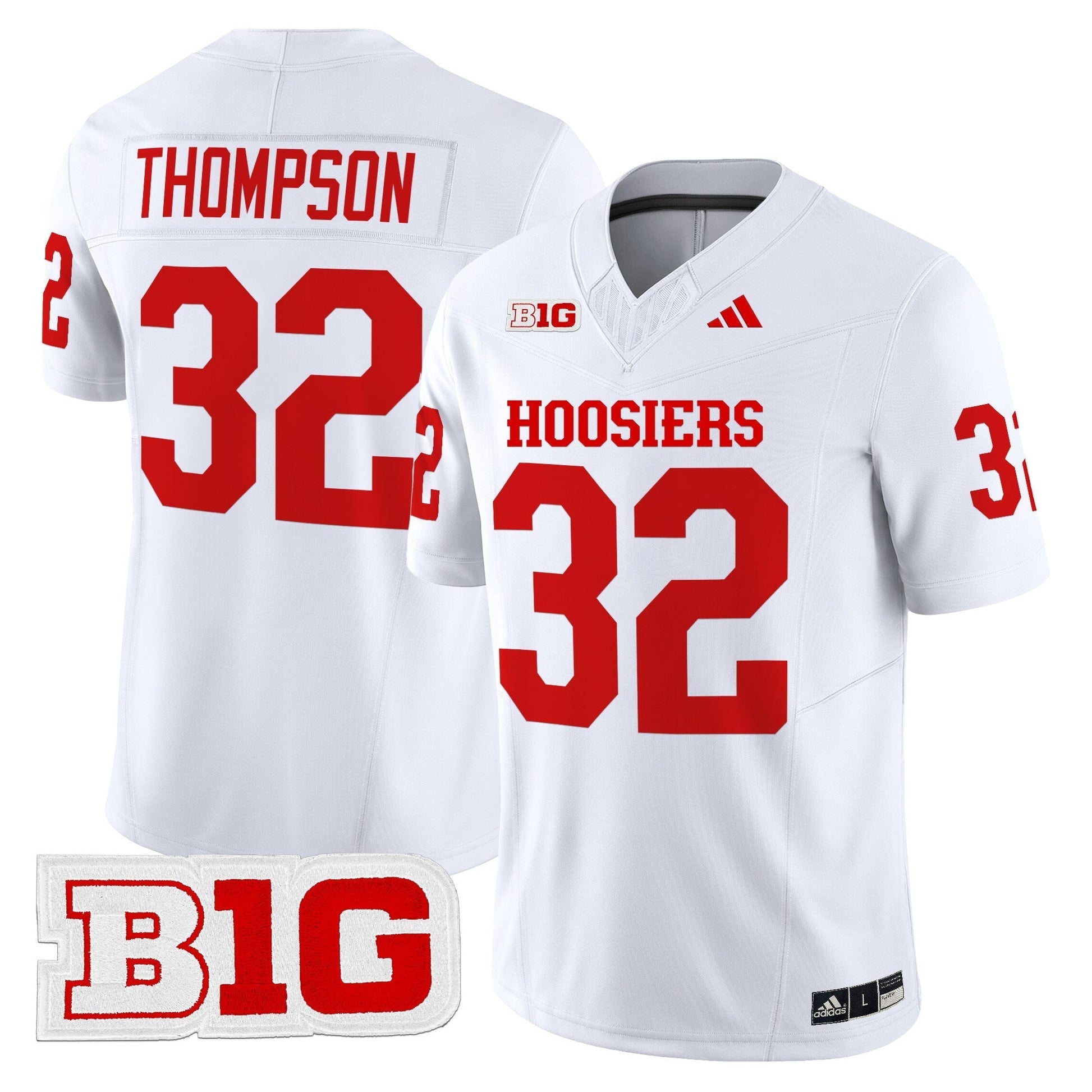 Men's Indiana Hoosiers 2025 Vapor Limited Jersey - All Stitched