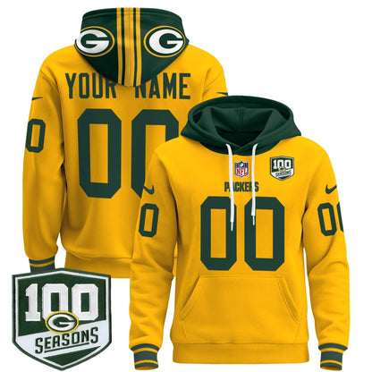 GB Throwback 2024 Custom Pullover Hoodie - All Stitched