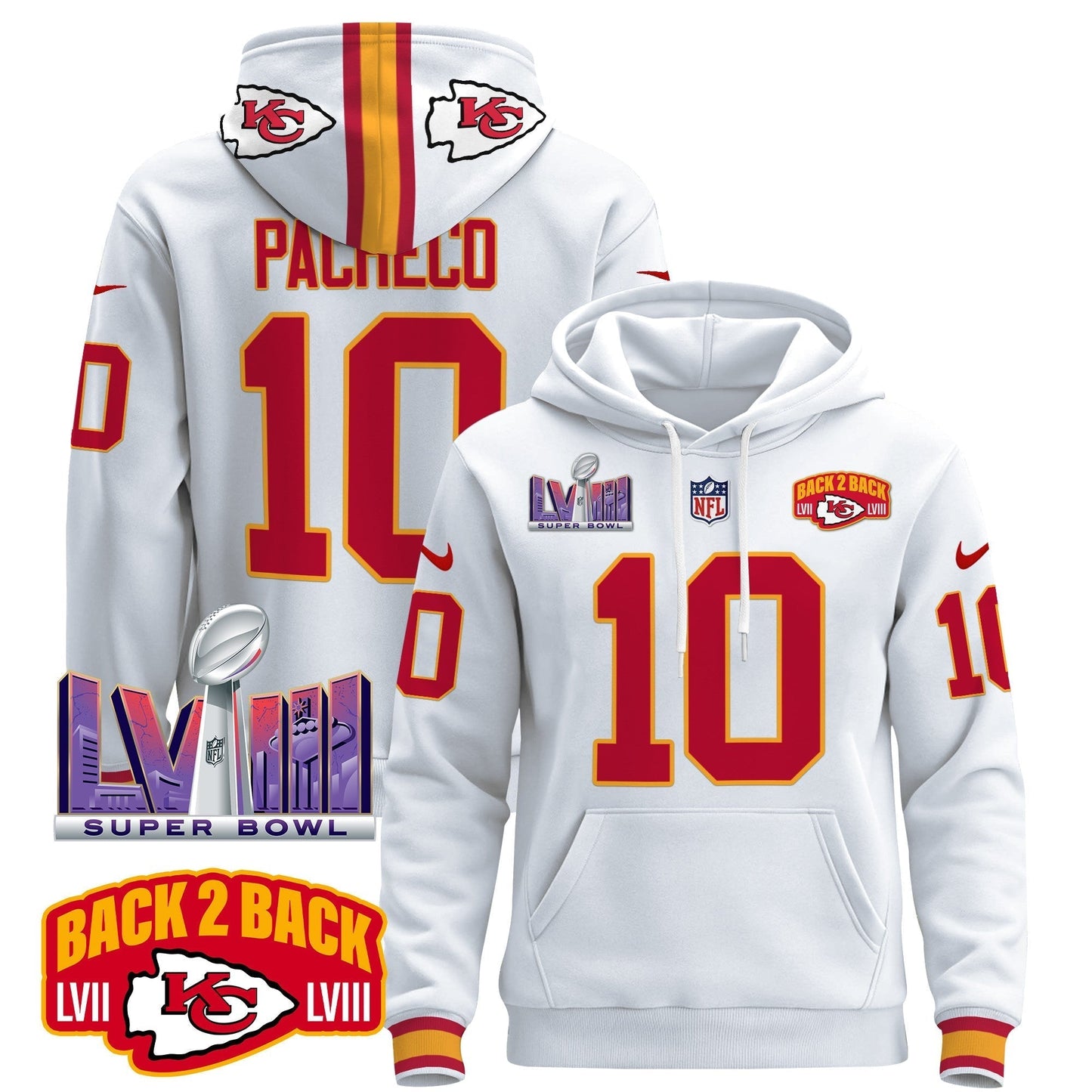 KC 2024 Pullover Hoodie - All Stitched