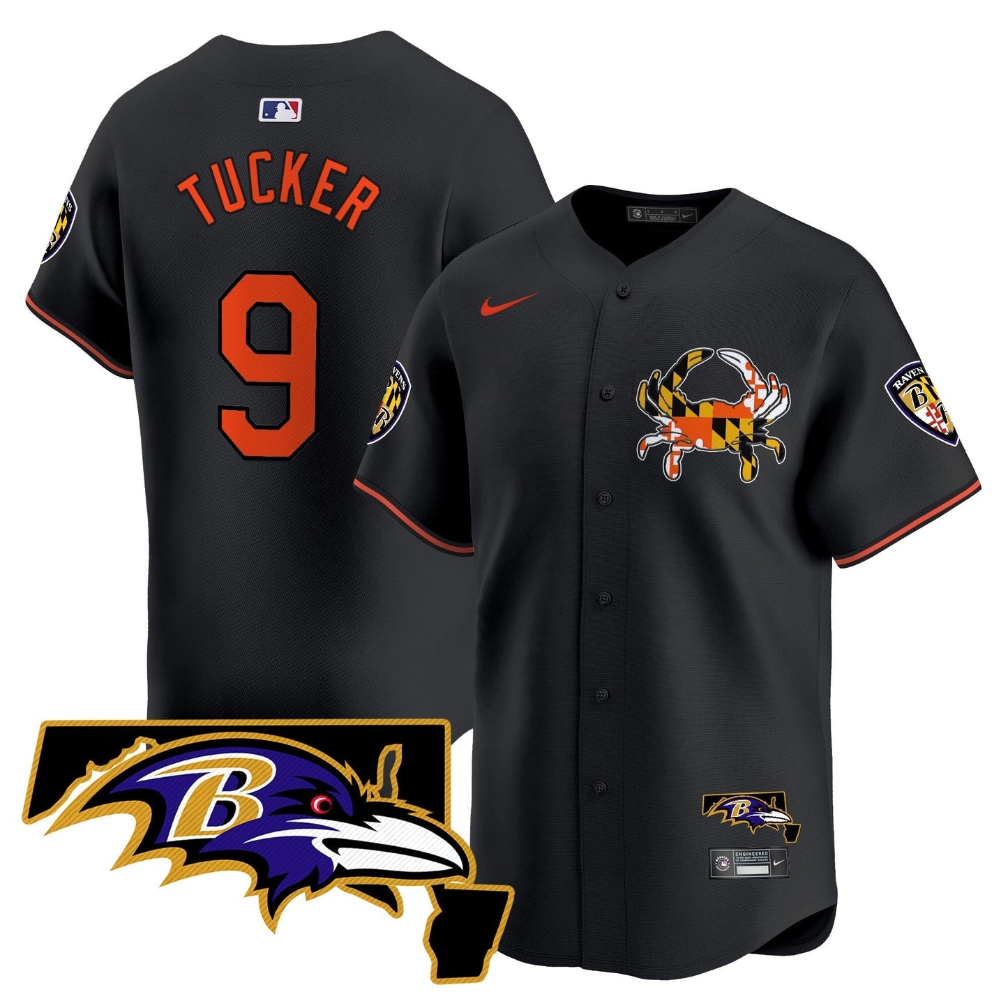 BAL 2024 Vapor Premier Baseball Jersey - All Stitched