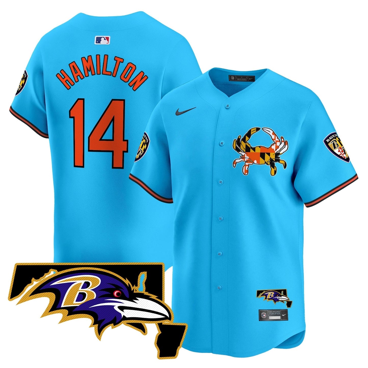 BAL 2024 Vapor Premier Baseball Jersey - All Stitched