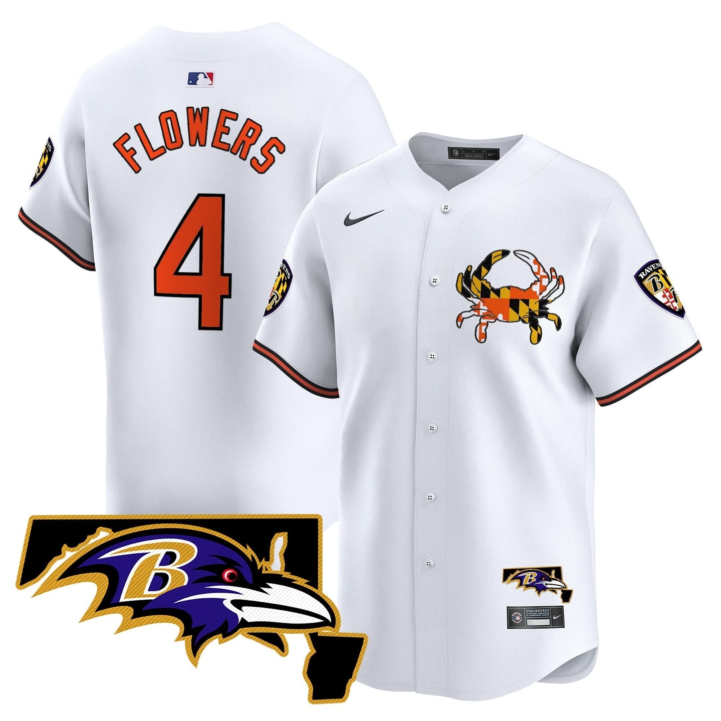 BAL 2024 Vapor Premier Baseball Jersey - All Stitched