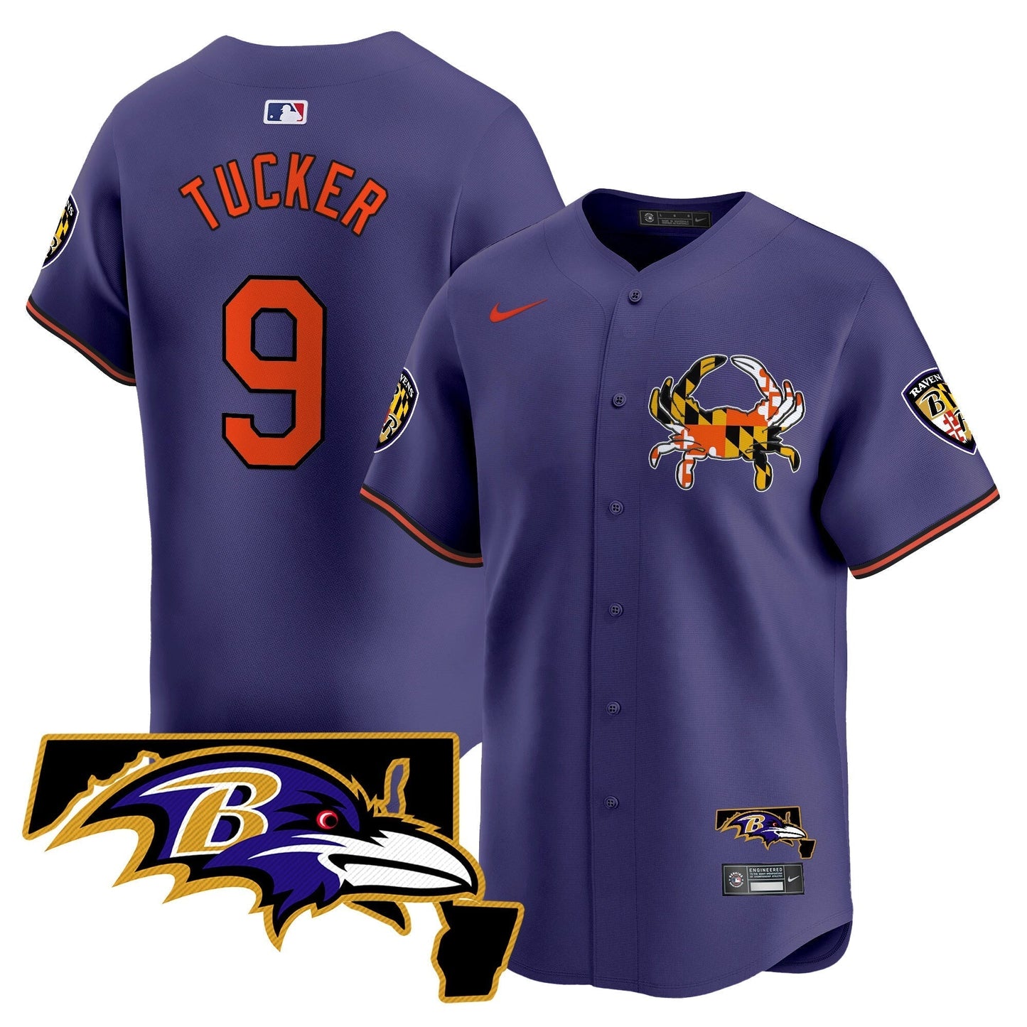 BAL 2024 Vapor Premier Baseball Jersey - All Stitched
