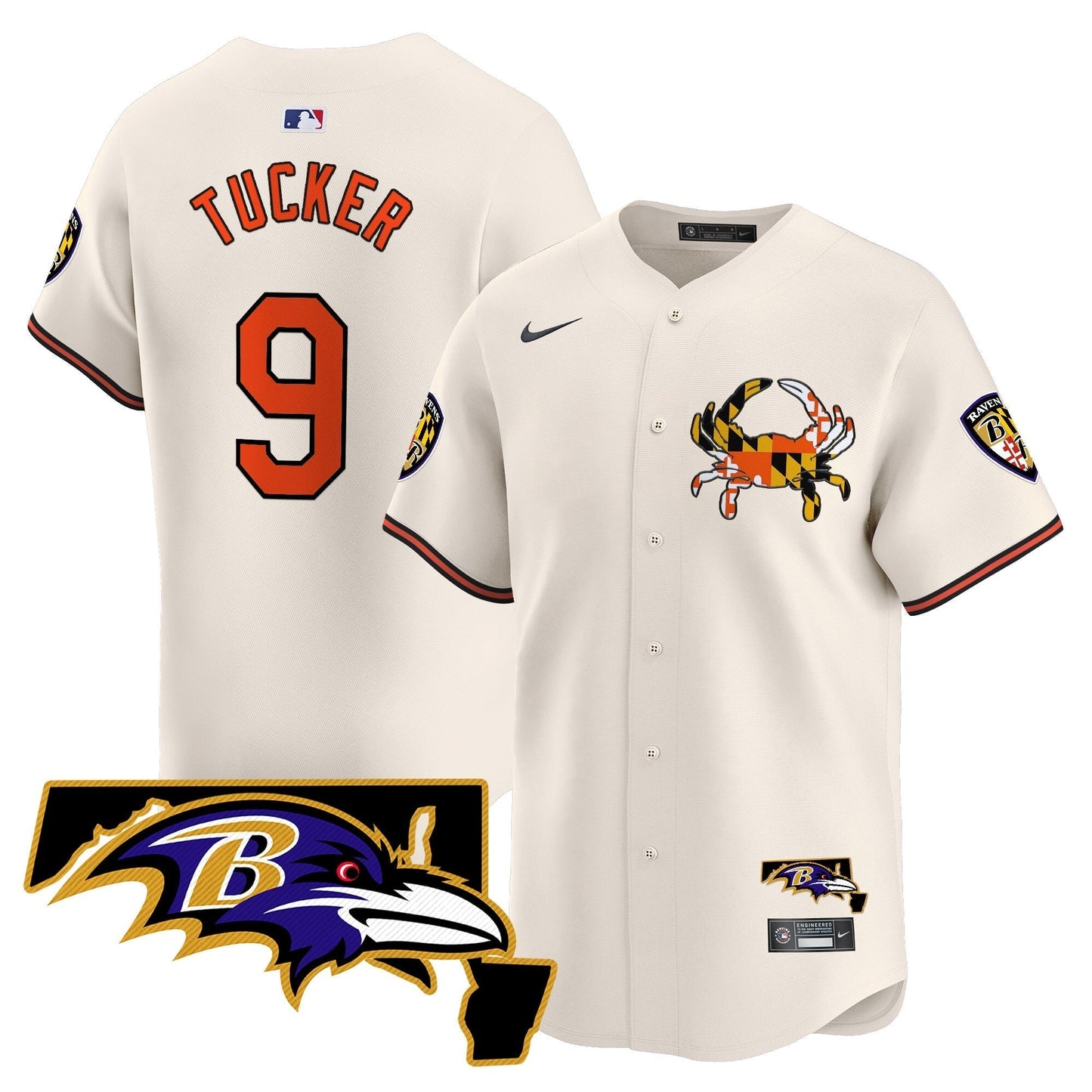 BAL 2024 Vapor Premier Baseball Jersey - All Stitched