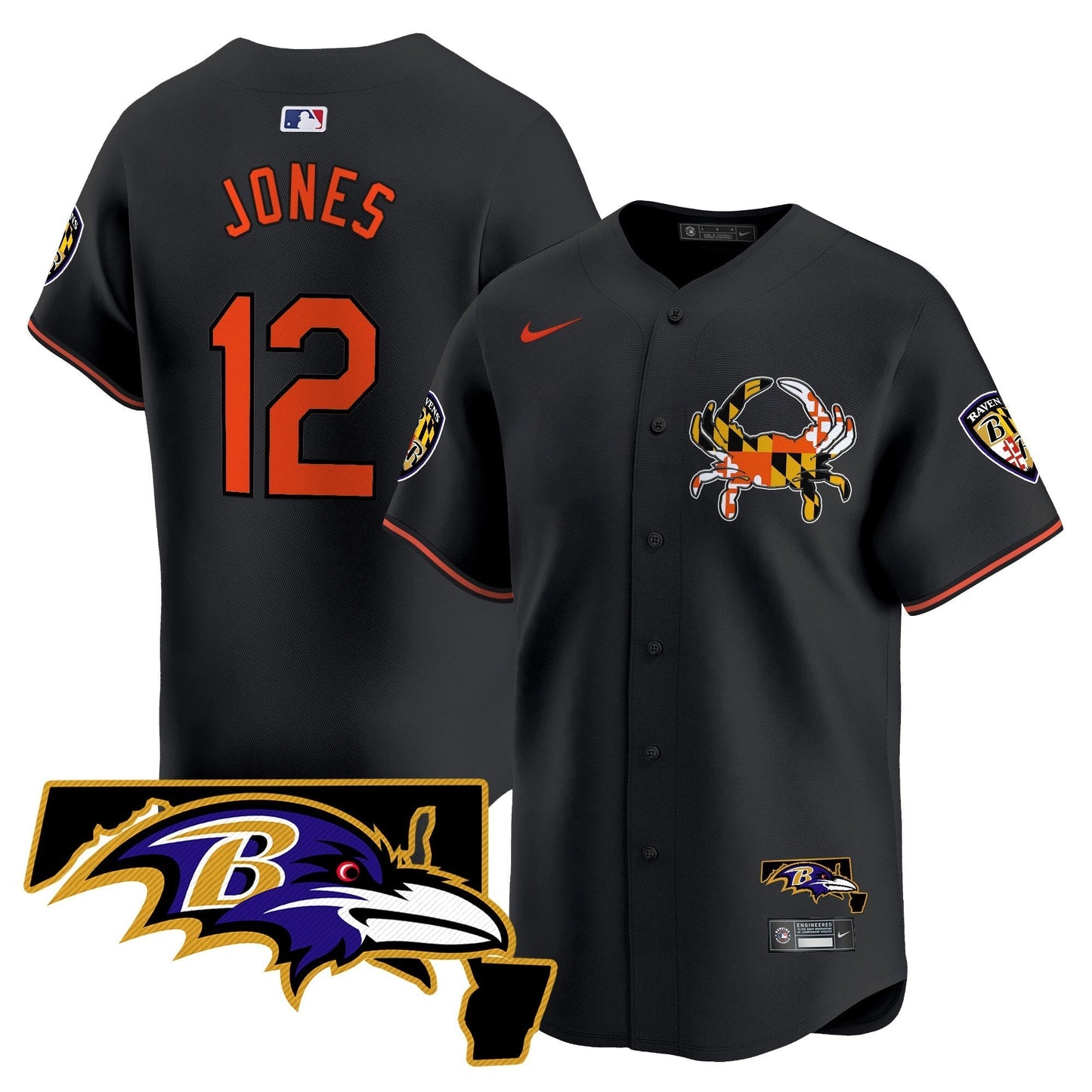 BAL 2024 Vapor Premier Baseball Jersey - All Stitched