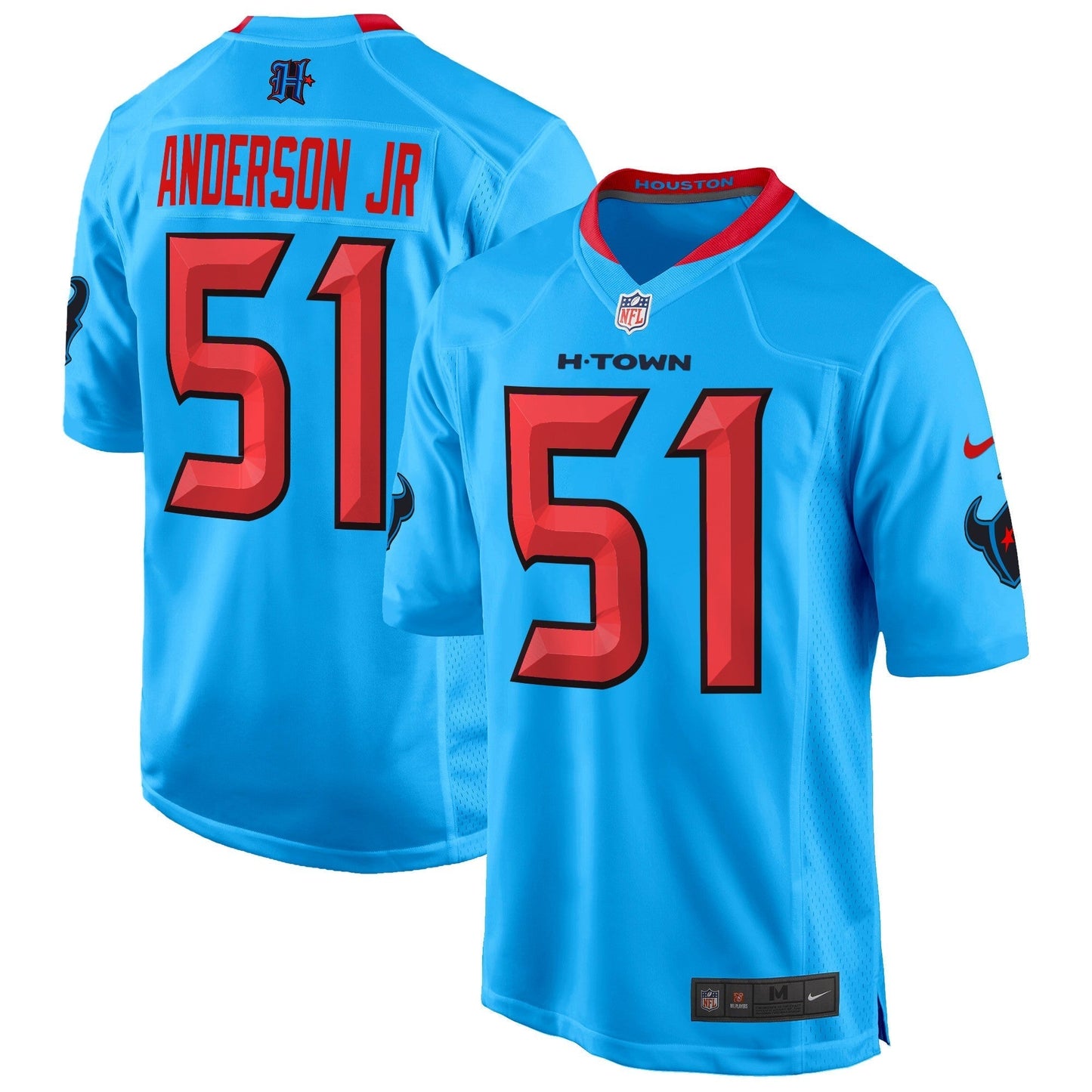 HOU 2024 Game Jersey - All Stitched