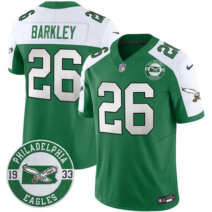 PHI 2025 Throwback Vapor Limited Jersey - Est. 1933 Patch - All Stitched