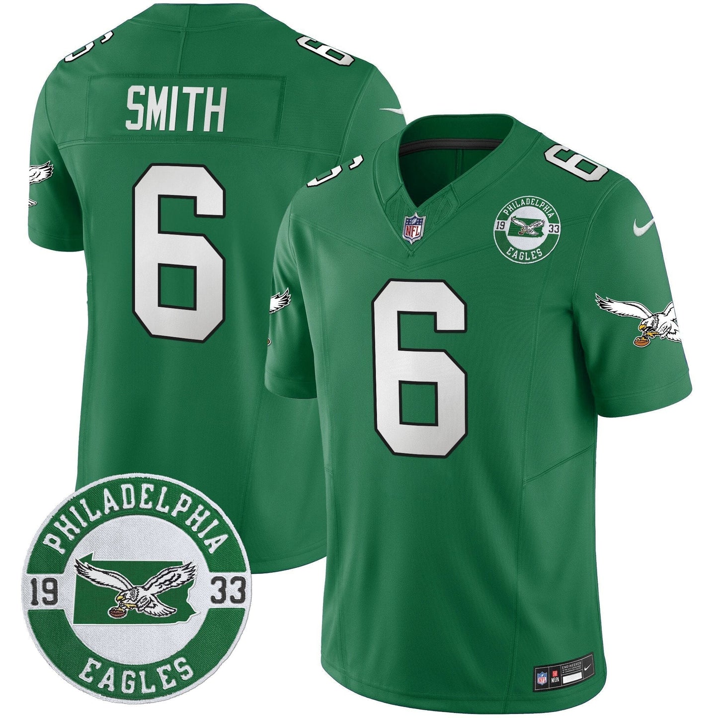 PHI 2025 Throwback Vapor Limited Jersey - Est. 1933 Patch - All Stitched