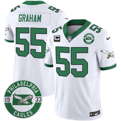 PHI 2025 Throwback Vapor Limited Jersey - Est. 1933 Patch - All Stitched