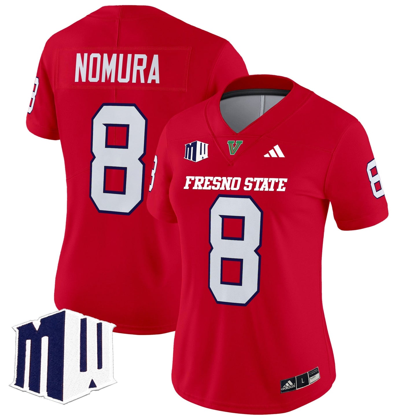Women's Fresno State Bulldogs 2024 Vapor Limited Jersey - All Stitched