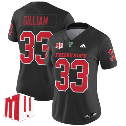 Women's Fresno State Bulldogs 2024 Vapor Limited Jersey - All Stitched
