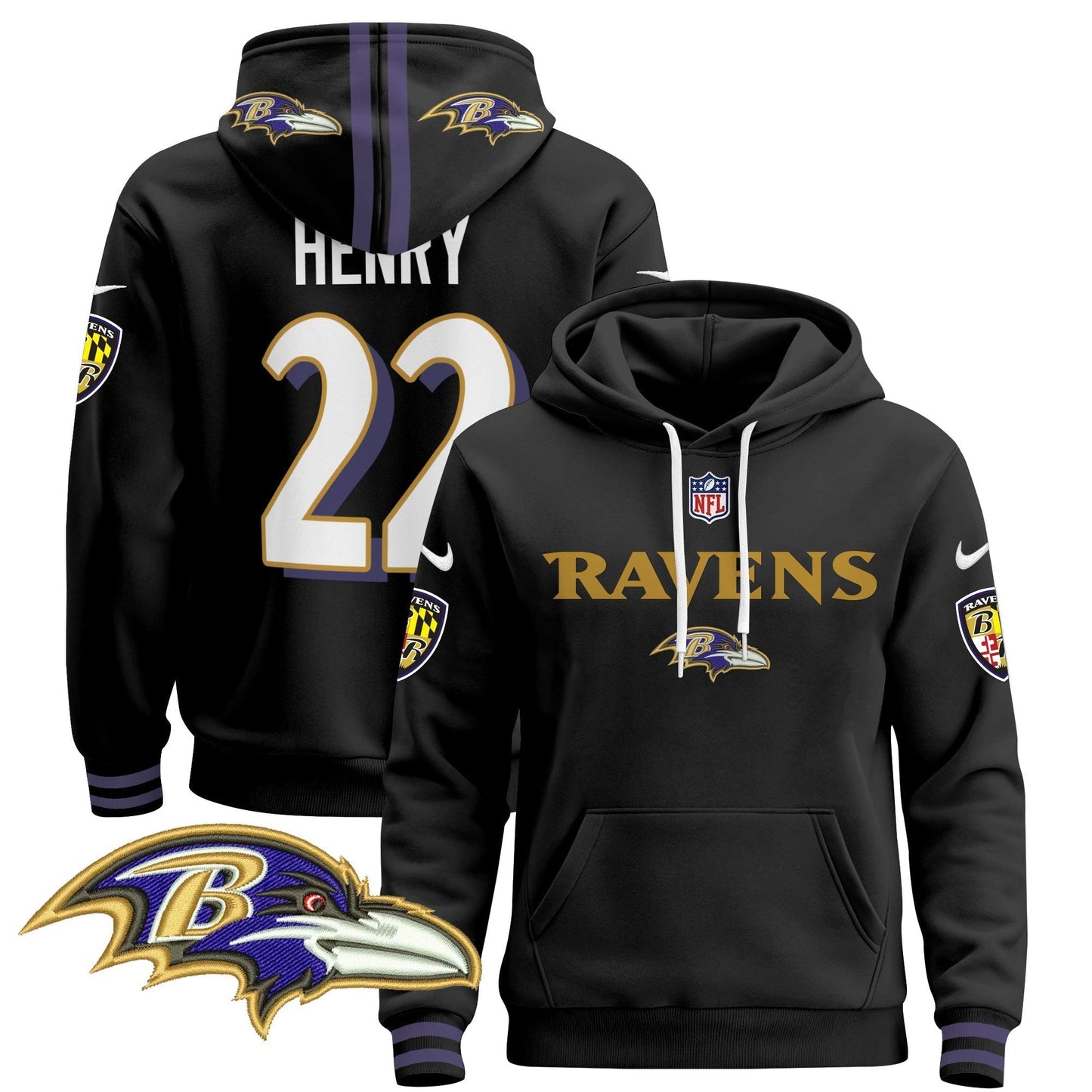 BAL 2024 Pullover Hoodie V3