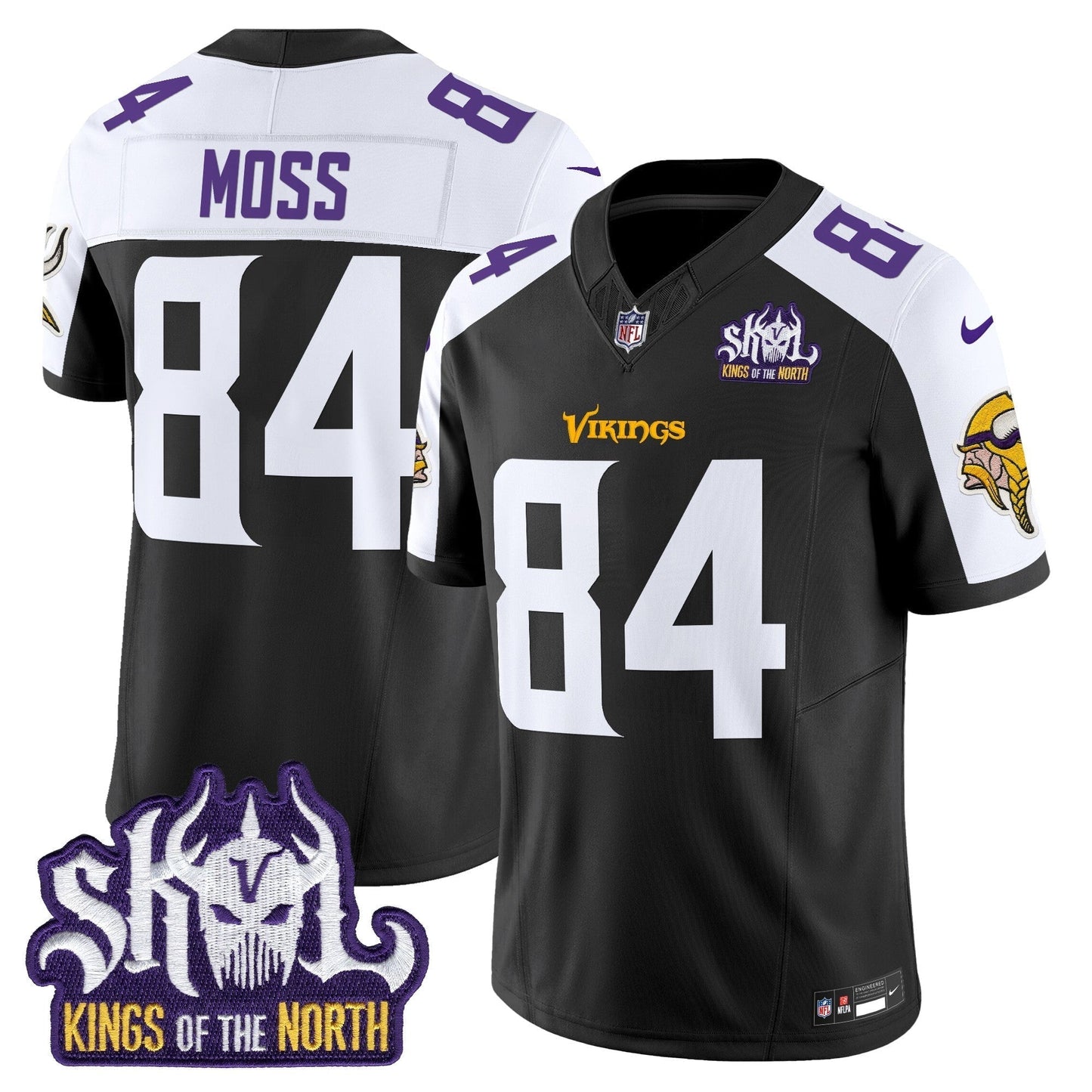 MIN King Of The North Patch Vapor Limited Jersey V2 - All Stitched
