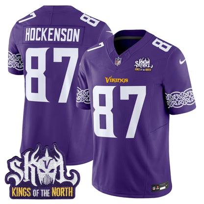 MIN King Of The North Patch Vapor Limited Jersey V2 - All Stitched