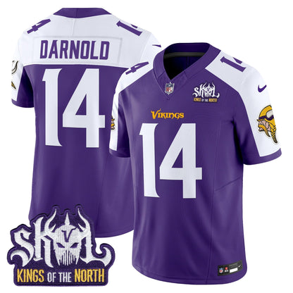 MIN King Of The North Patch Vapor Limited Jersey V2 - All Stitched