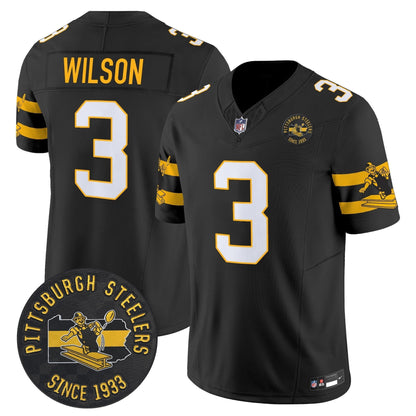 PIT Throwback 1933 Patch Vapor Limited Jersey - All Stitched