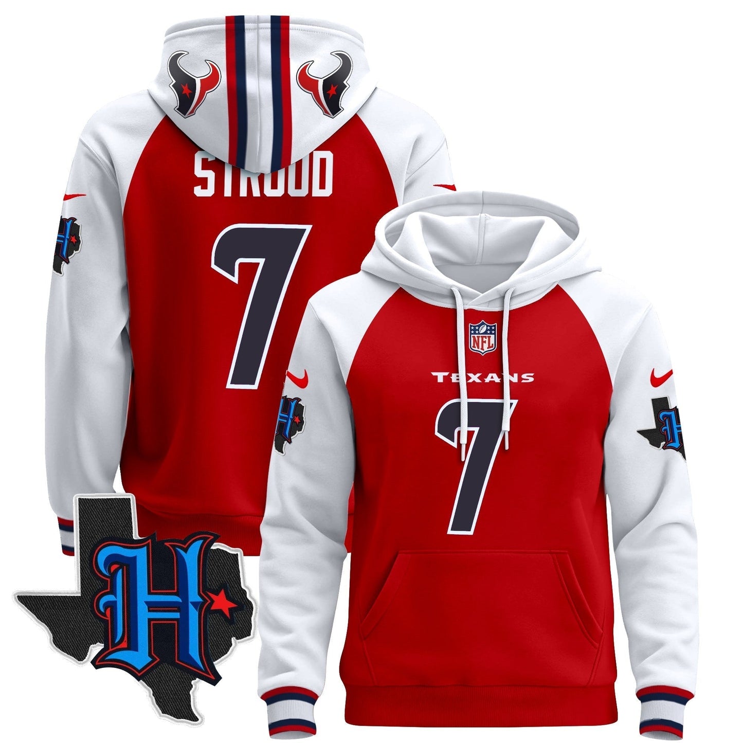 Houston Texans2024 Pullover Hoodie - All Stitched
